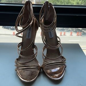 Steve Madden Rose Gold Heels
